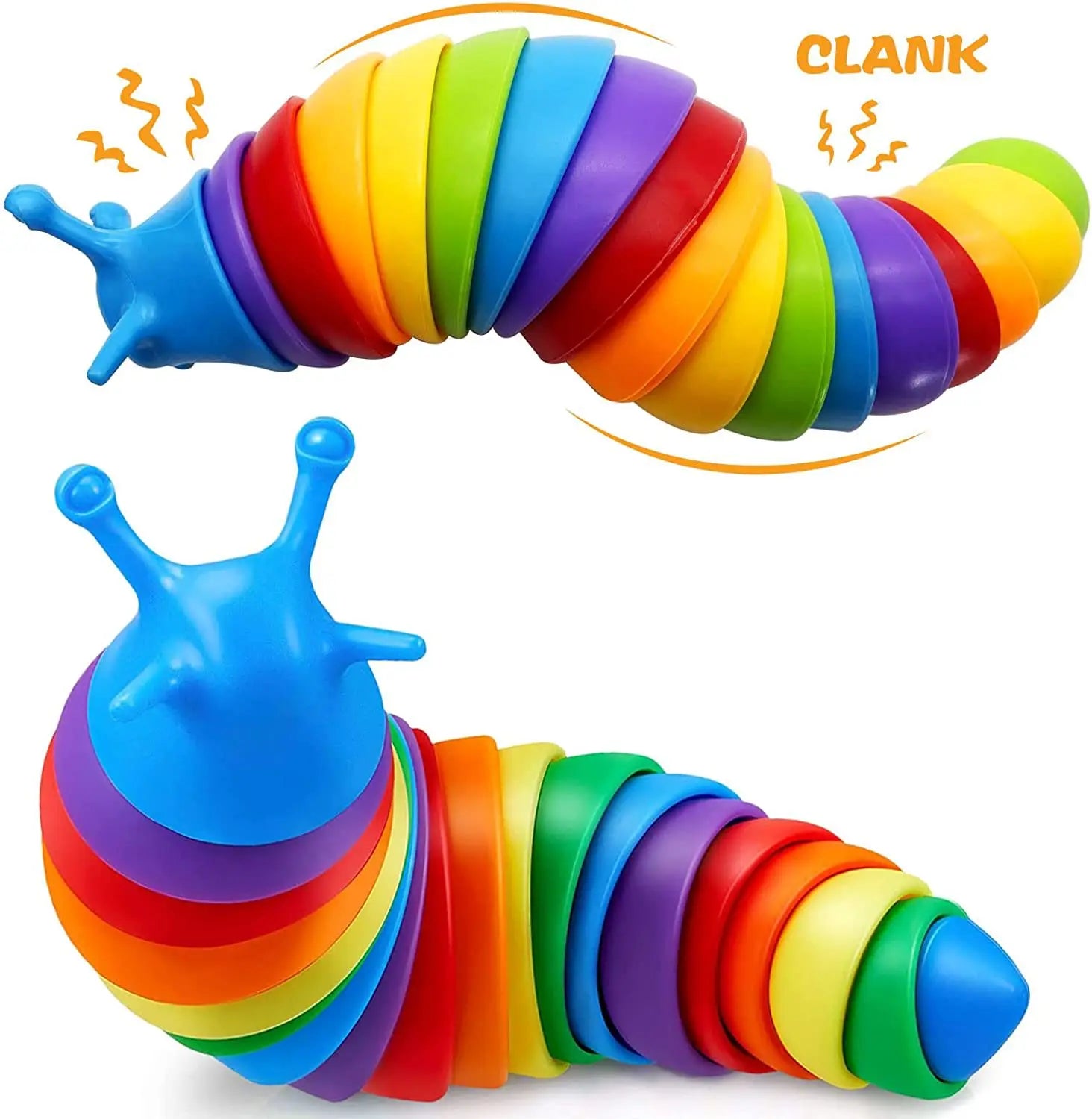 Cute Caterpillar Shape 18cm Fidget Slug Decompression Toy - ToylandEU