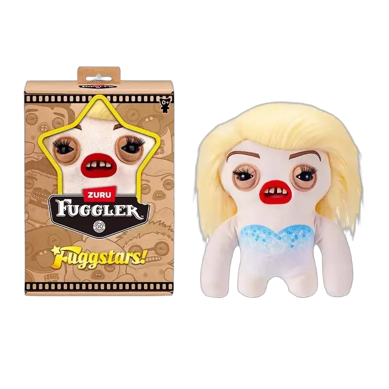 Original Fuggler Funny Ugly Teeth Monster Plush Toy Fugg Old Fogies Alley Cats Care Bears Powerpuff Girls Stuffed Plushies Dolls - ToylandEU