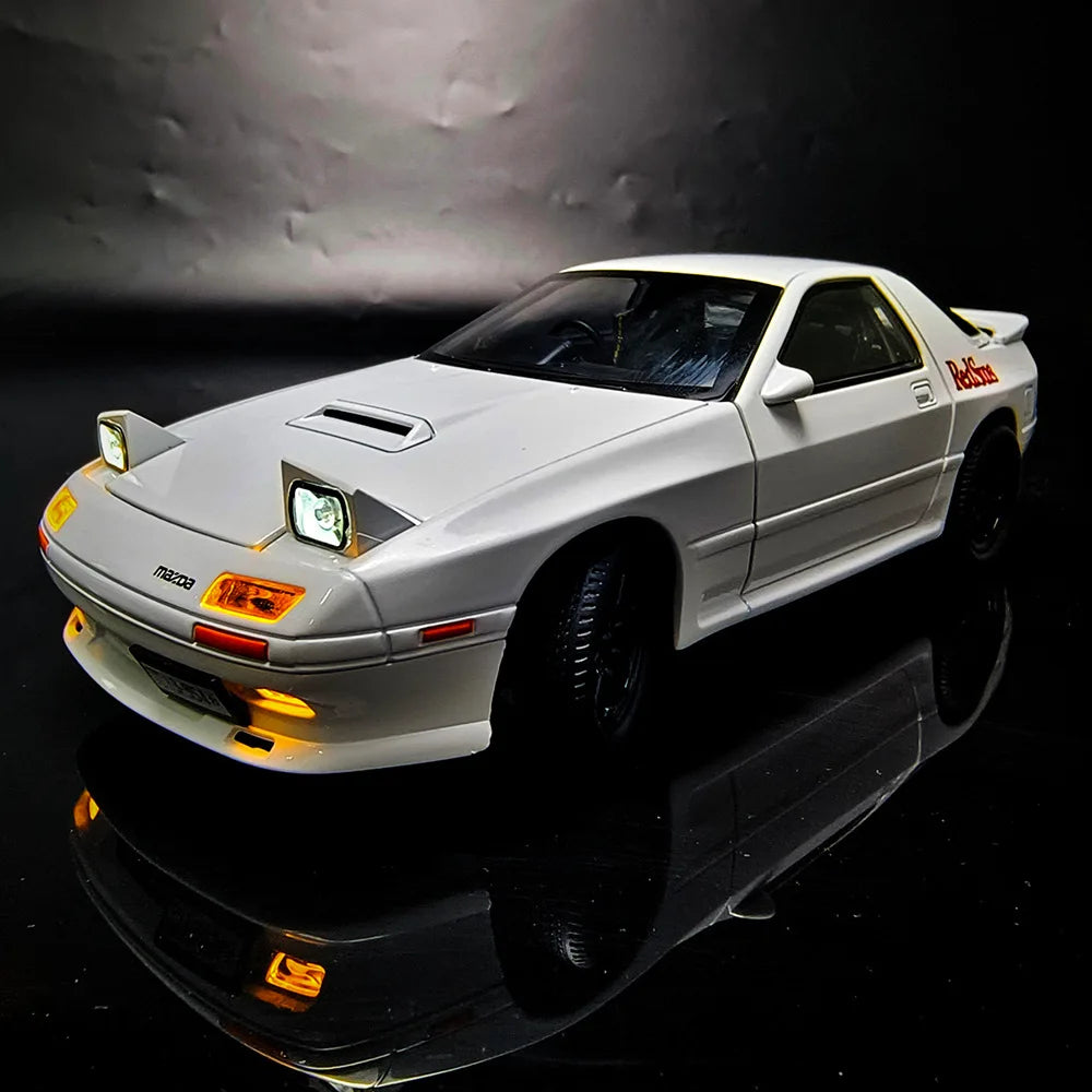 1:24 INITIAL D Mazda RX7 RX-7 Supercar Alloy Model Car Toy Diecasts Toyland EU