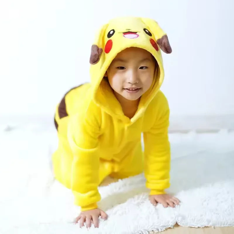 Pikachu Onesie | Warm Flannel | Fleece Lined | Adult And Kid Sizes