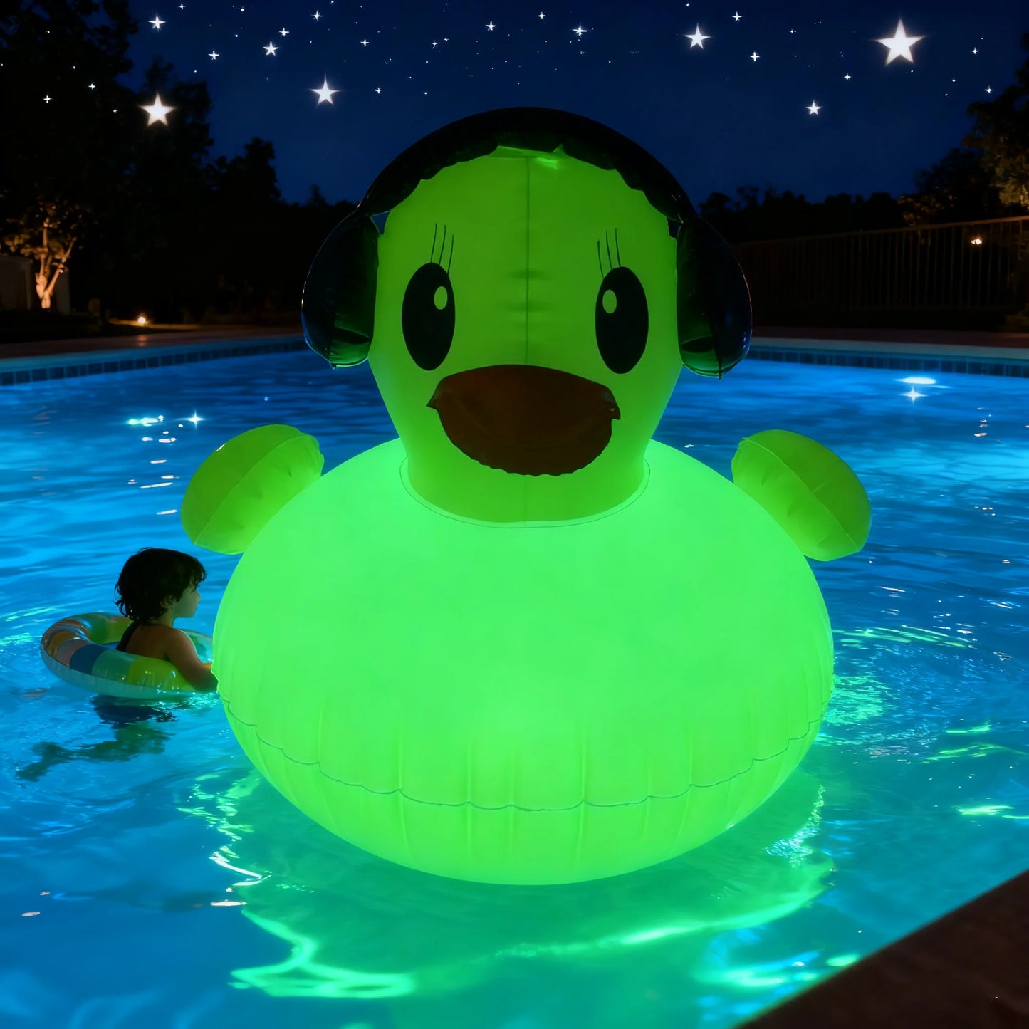 Duck Theme Inflatable Bouncy Castle For Water Park Durable PVC