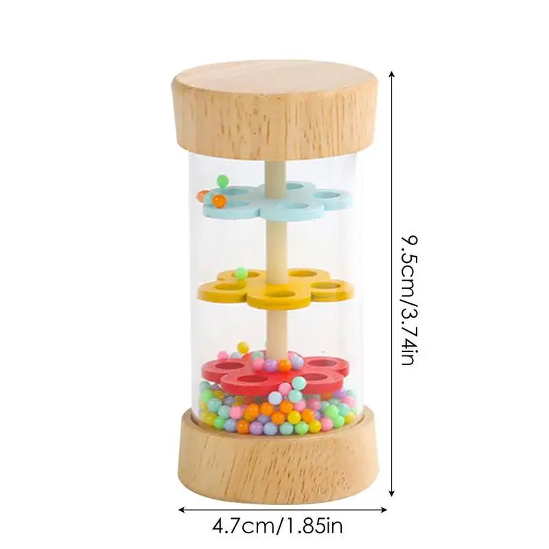 Rain Stick Toy Rattle Shaker Development Sensory Auditory Baby Musical