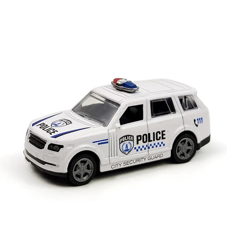 Alloy Simulation Police Car Educational Toy for Kids - ToylandEU