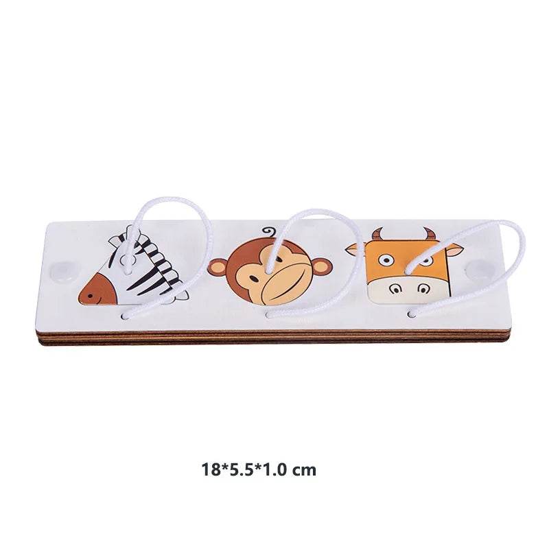 Busy Board Diy Material Accessories Montessori Teaching Aids Baby Early Education Learning Skill Toy Part Wooden Board Games - ToylandEU