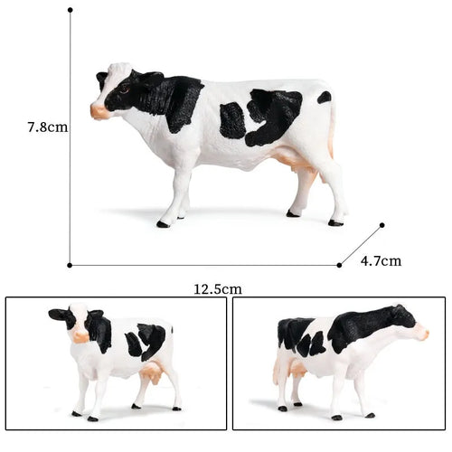 Farm Animal Simulation Action Figure Toy Set - Cow, Cattle, Calf, Angus, Bull, Buffalo, Yak Model ToylandEU.com Toyland EU
