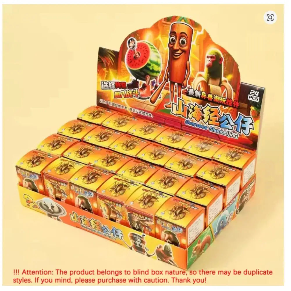 24pcs Witch Hunting Group/Brainrot Blind Box Toy Tralarero Tralala Tungtungtung Sahur Bombardinocrocodilo Figures Key Chain @/ - ToylandEU