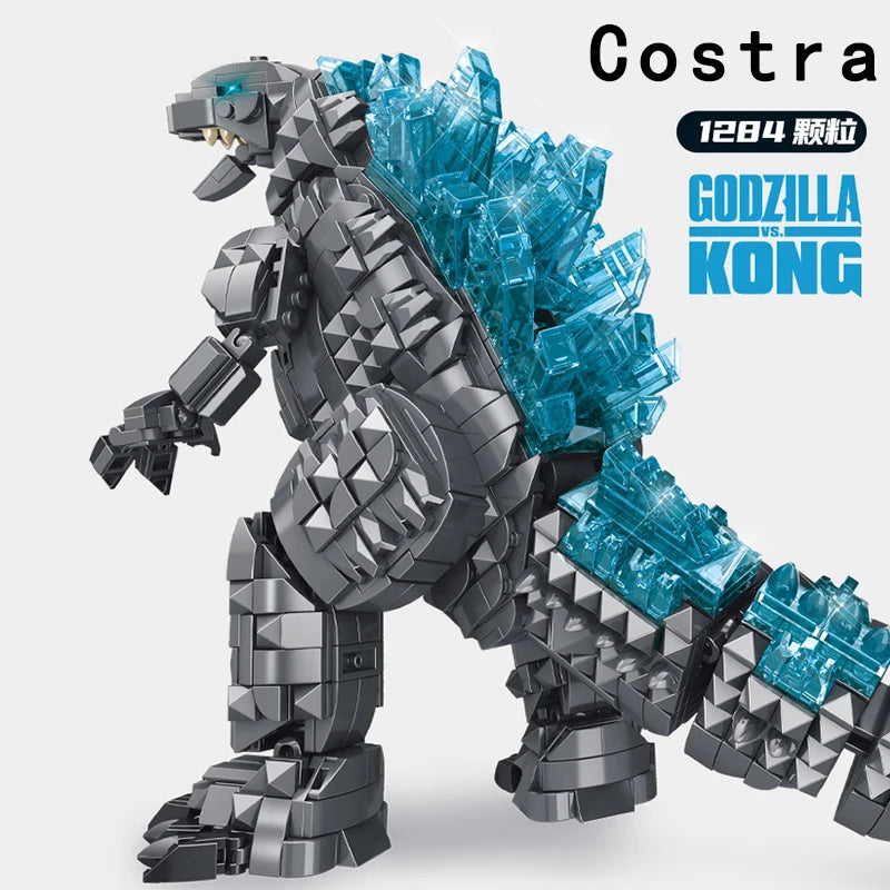 Creative Monster Godzilla Building Blocks with Mechanical Features - ToylandEU