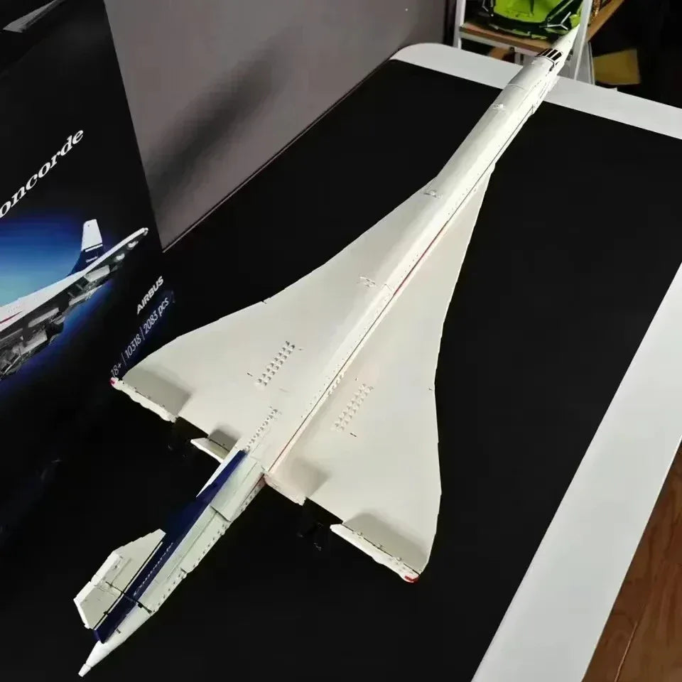 Airbus Concorde Build Kit Supersonic Jet Model For Kids - ToylandEU