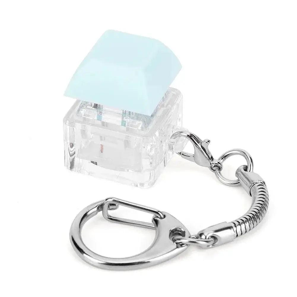 Finger Keyboard Fidget Toys 4 Keys Keyboard Clicker Toy Decompress Fingertip Keychain Finger Calming Keychain Stress Relief Toy - ToylandEU