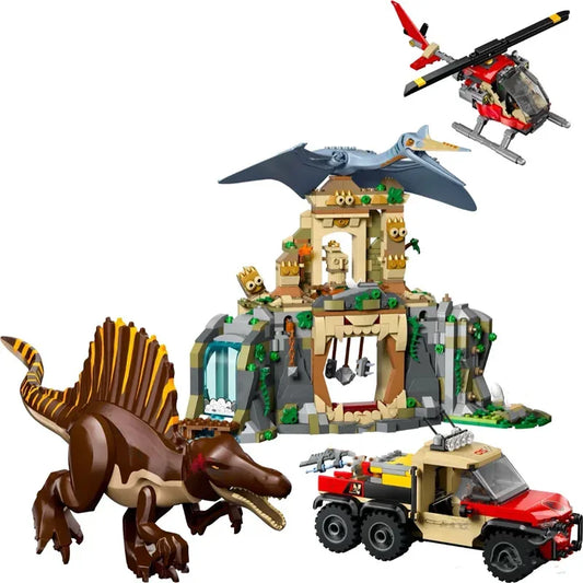 Dinosaur Air Mission Building Blocks Set Compatible MOC