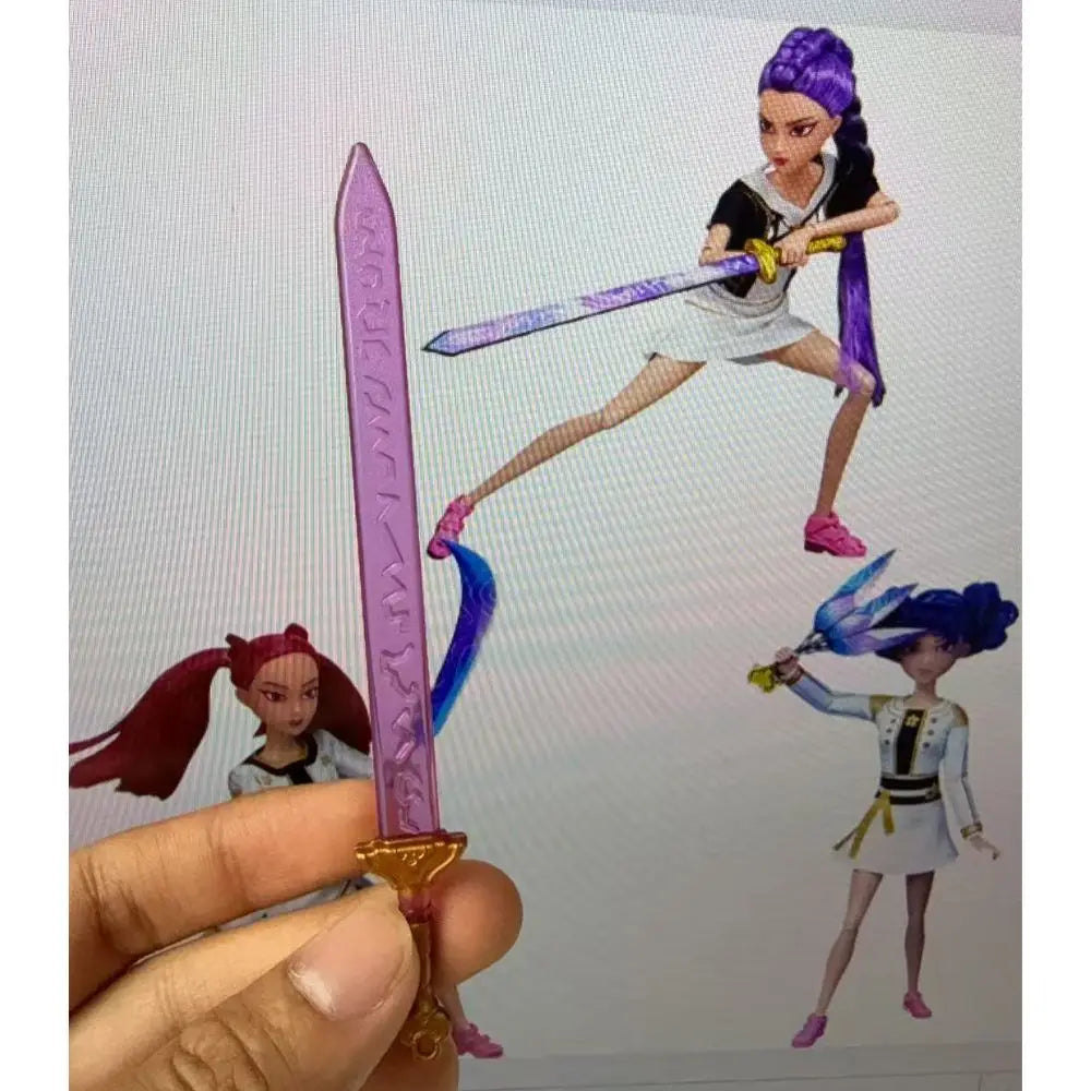 KPOP Dolls With Music Rumii Mira Zoe PVC Figures Collection