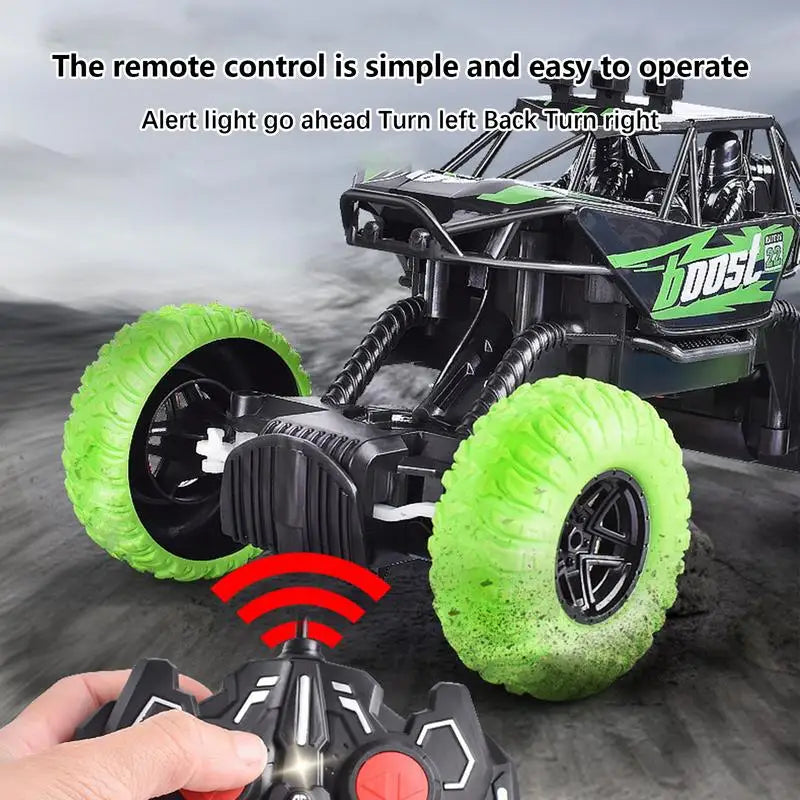 All-Weather 4WD RC Monster Truck - High-Speed Fun for All Ages!