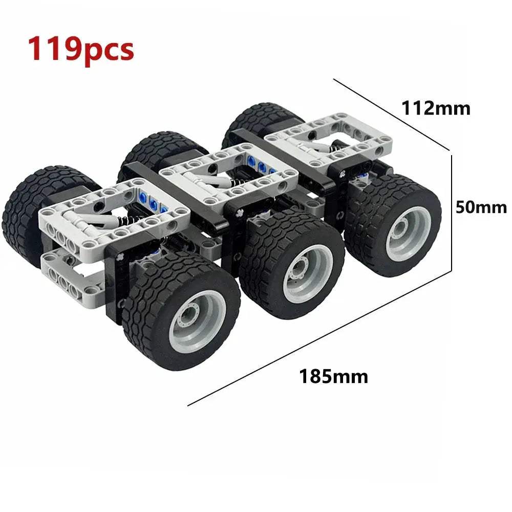 Lego Compatible Power Functions PF Motor Set for Trains - ToylandEU