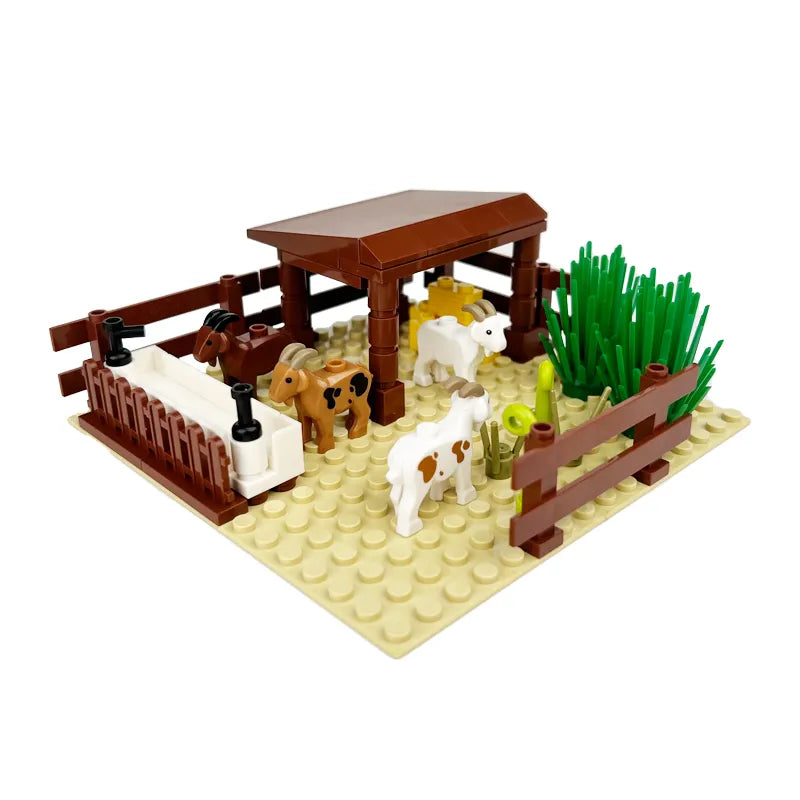 Compatible With Lego MOC Small Particle Building Block Farm Ranch - ToylandEU