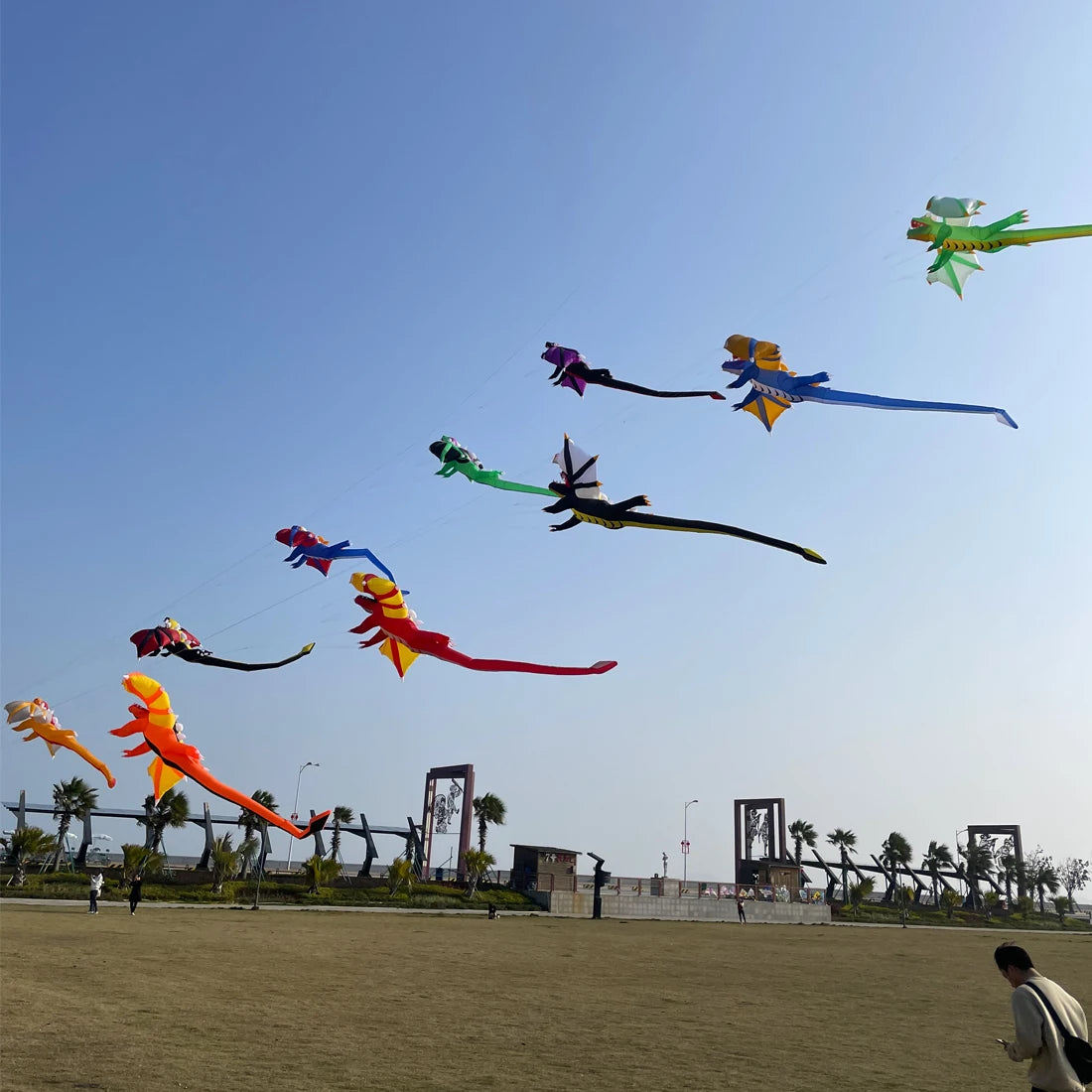 Kite Line | 6.5m Dragon Kite Line | Ripstop Nylon Fabric | Kite Festival