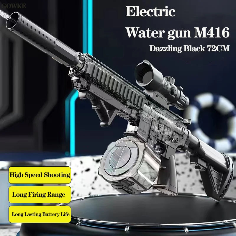 Electric Water Gun | Full Automatic | Lithium Battery | M416