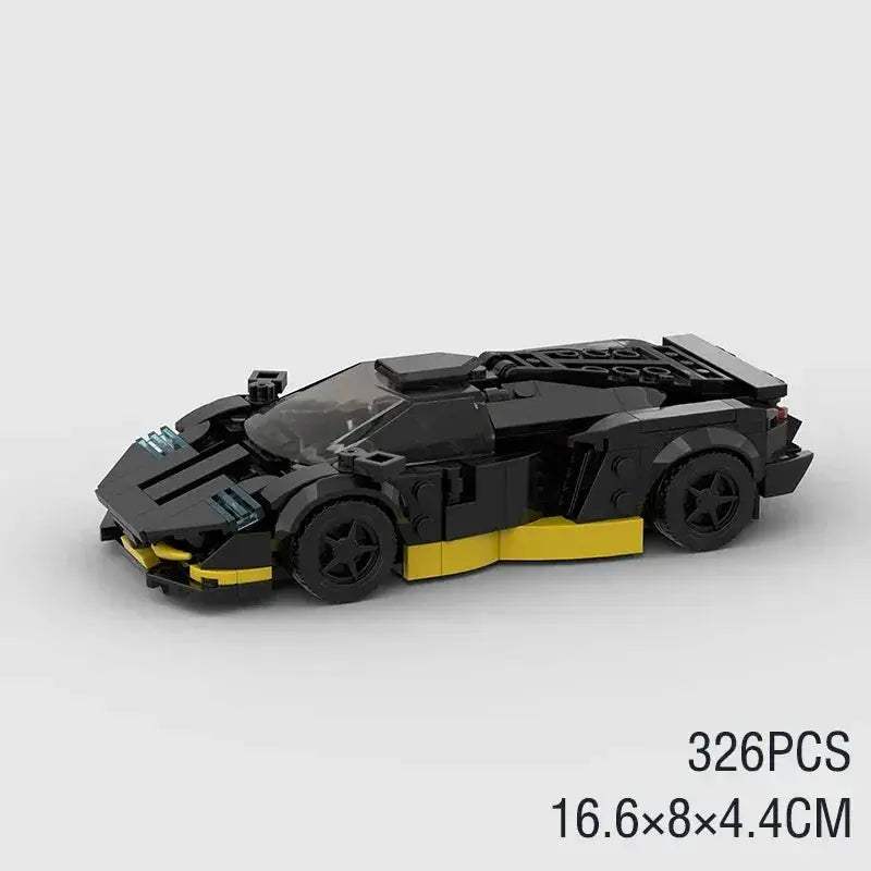 MOC LEGO Compatible Race Car Building Blocks Set For Kids - ToylandEU