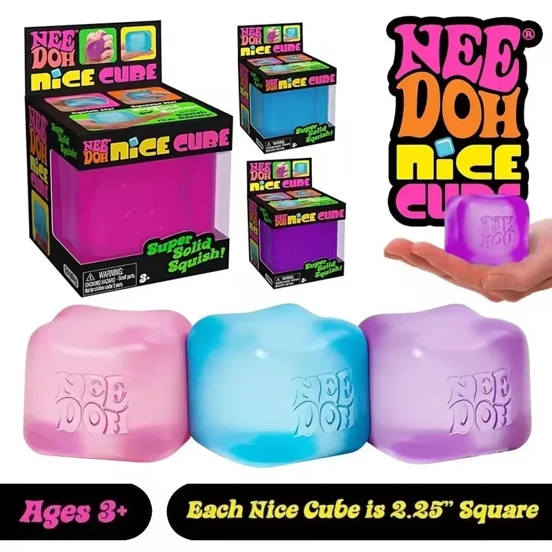 Stress Relief Cube | Pressure Resistant Core | Sensory Fidget Tool | 14 Plus