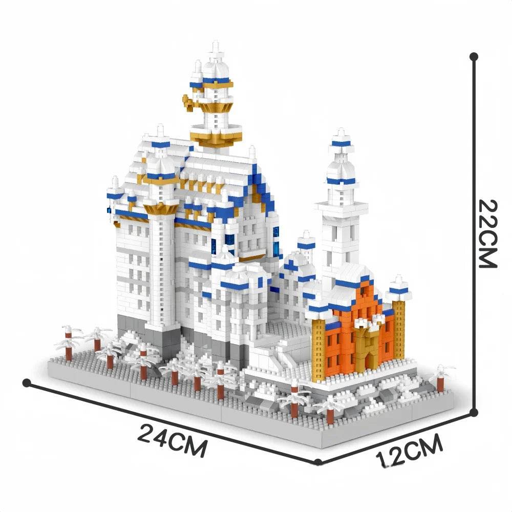 KNEW BUILT Big Ben Micro Mini Block Building Blocks Set - ToylandEU