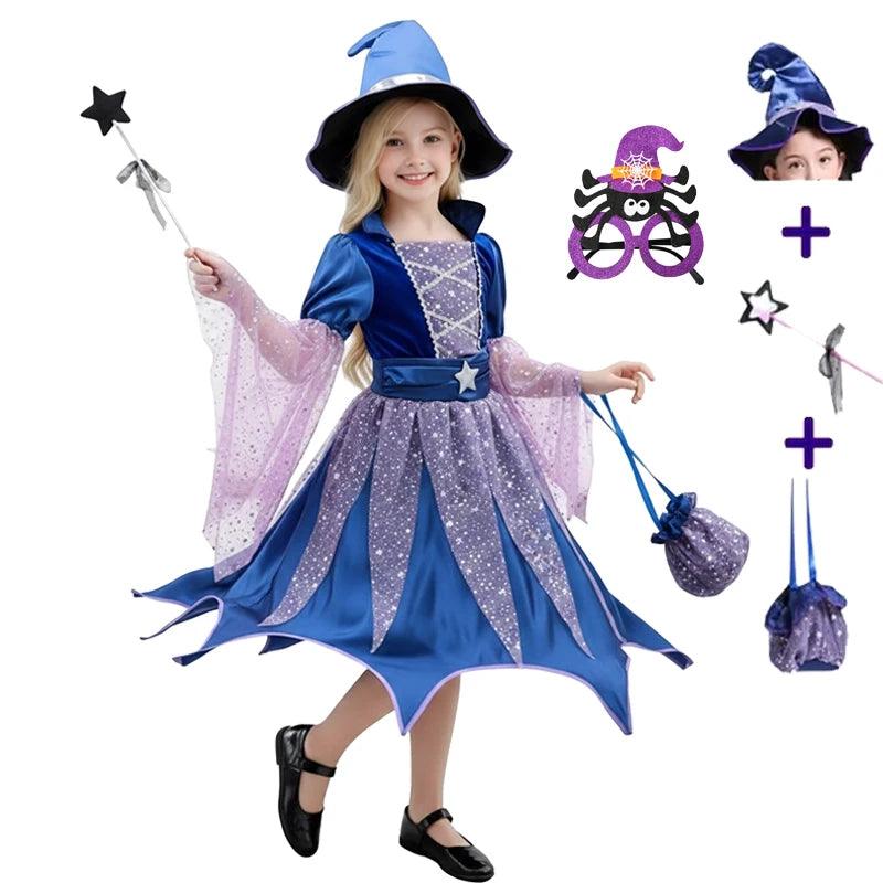 Witch Dress For Girls | Mid Calf | Toylandeu™