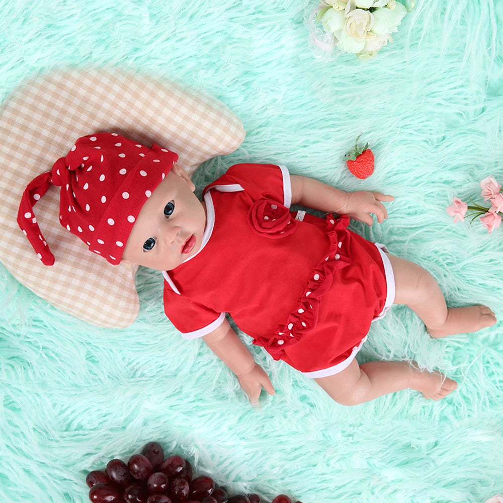 Realistic 19-inch Full Body Silicone Reborn Baby Doll - ToylandEU