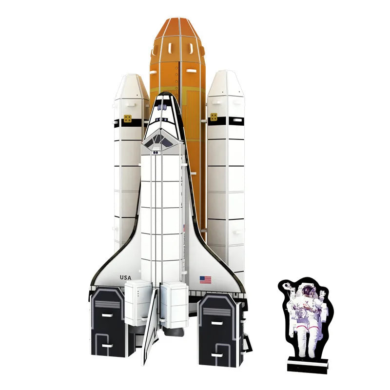 3D Puzzle | Space Model | Paper Craft DIY Kit | Multicolor
