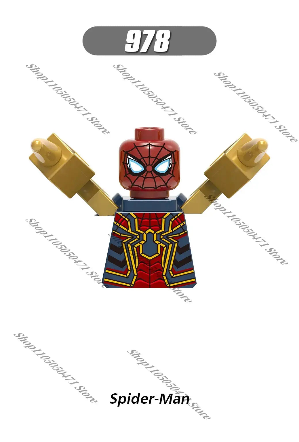 Marvel Newest Superhero Mister Fantastic Thing Frenchi assembly character building block toy MINI model brick children's gift - ToylandEU