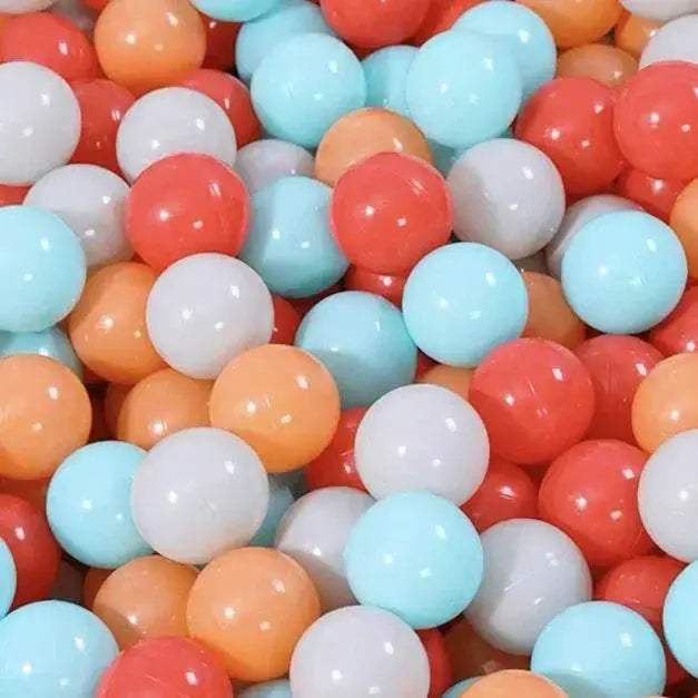 100Pcs Eco-Friendly Colorful Ball Soft Plastic Ocean Ball Gifts - ToylandEU