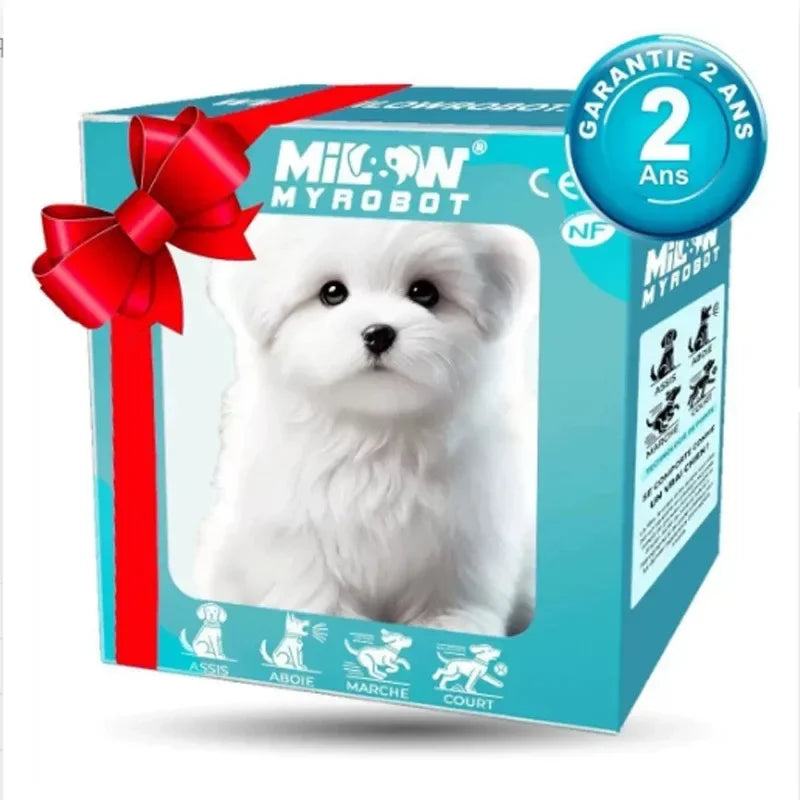 Interactive Plush Walking Dog Toy With Barking Sensor For Kids