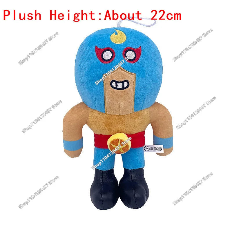 Plush Toy | Spike Plush 10cm-25cm | Brawler Cartoon Theme | Game Character