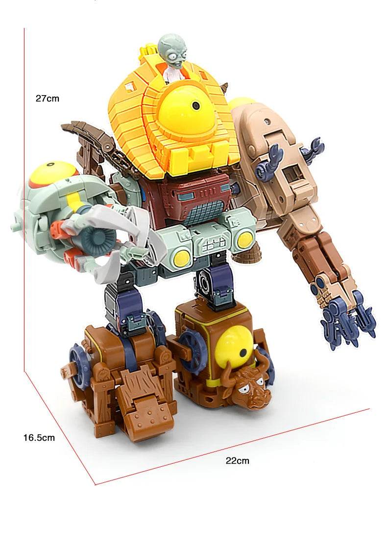 Plants vs. Zombies Boss Robot Melon-pult Chomper Doll Set - ToylandEU