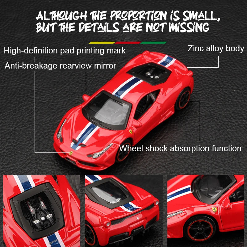 Bburago 1/64 Alloy Diecast Car Model Collection - ToylandEU