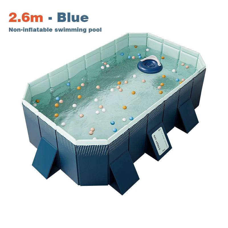 Large Swimming Pool Foldable Frame Pools for Family Summer Water Games - ToylandEU