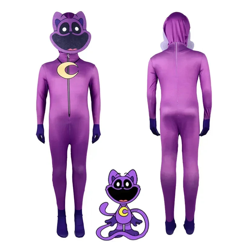 Catnap Cosplay Jumpsuit | Full Body Zentai | Unisex Party Wear | Adult Size