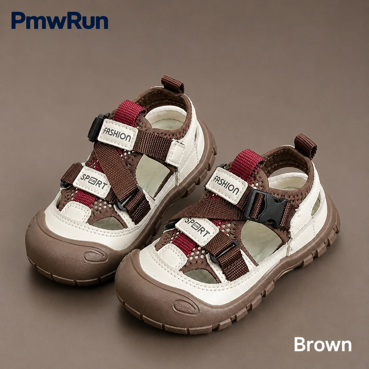 Kids Sandals | PU Leather | Hollow Out Design | 4-6Y