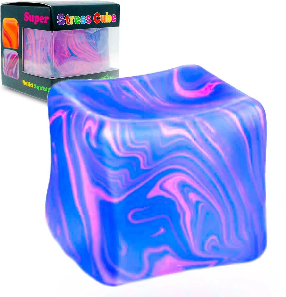 Sensory Cube | Stress Relief Squeeze | Focus Aid For Teens