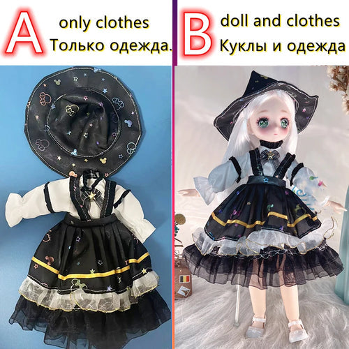 Anime Face Doll and Fashion Princess 1/6 Replacement Clothes Set ToylandEU.com Toyland EU