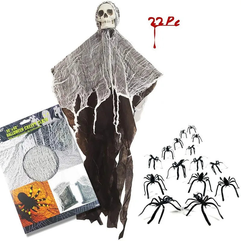 Hanging Skeleton | Realistic Pose | Weather Resistant | Yard Porch Decor