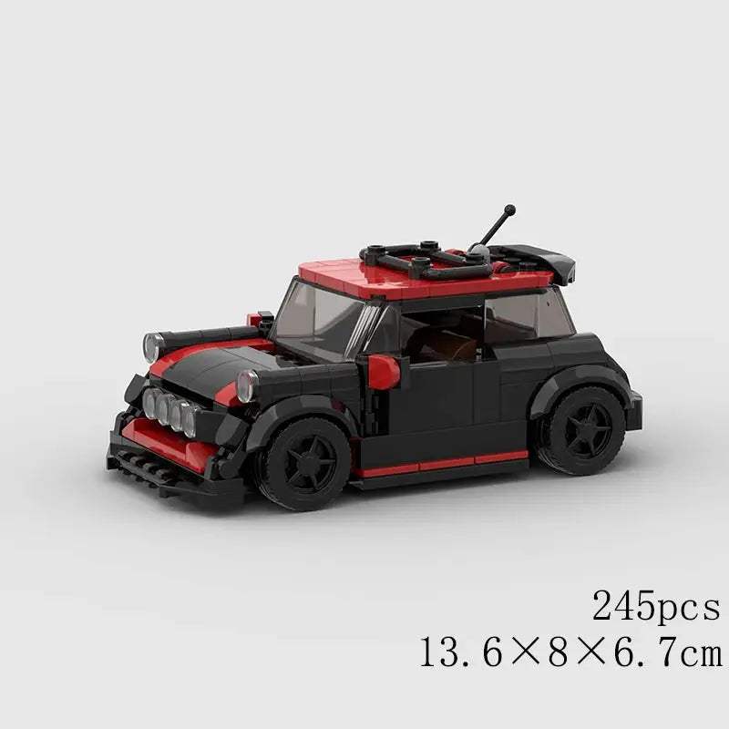 Classical Car Speed MOC SUV Racing Police Model Building Bricks Roadster Vehicle City Super Race Blocks Technical Christmas gift - ToylandEU