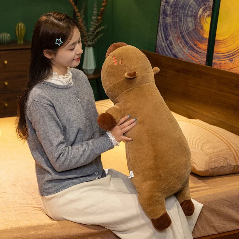 Capybara Plush Toy | Soft PP Cotton | Toylandeu™