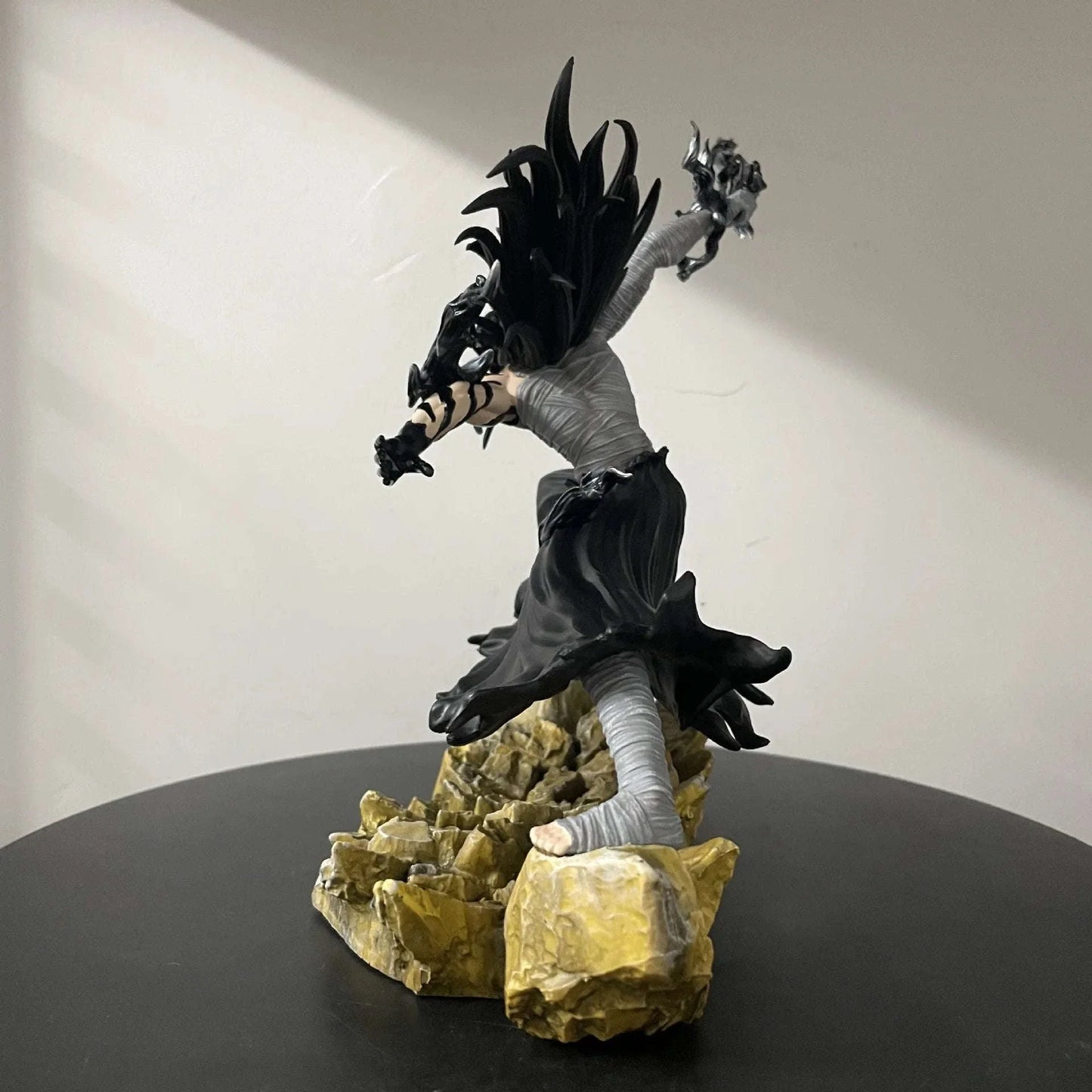 ‌Bleach Anime Figurines Ichigo Kurosaki Final Getsuga Tensho Combat Figure Model Statue 24 CM
