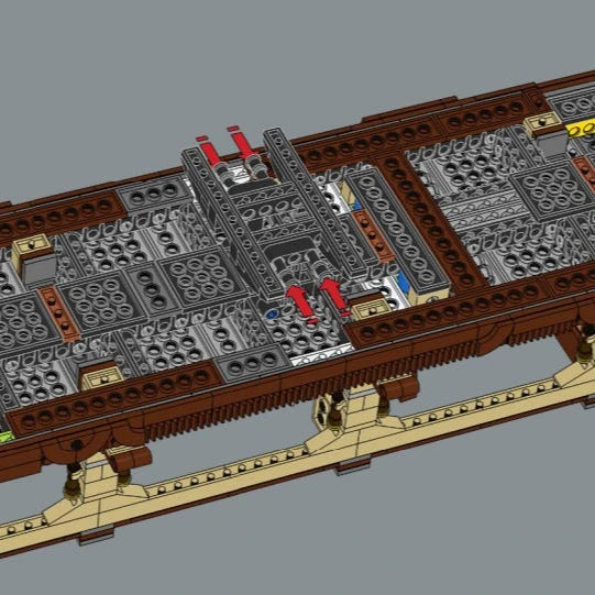Yacht Model Building Blocks | 3942 Pieces | Toylandeu™