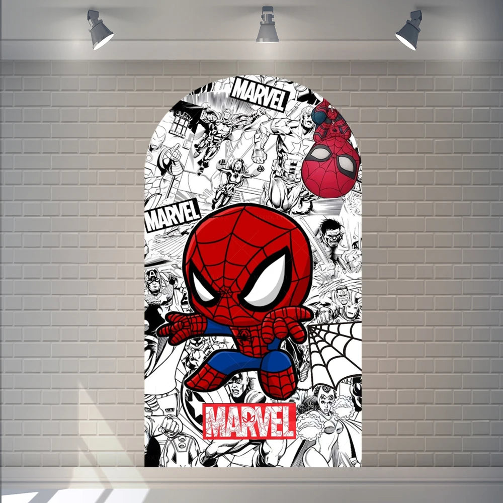 Photography Backdrop | SpiderMan Theme | Custom HD Print | Sizes