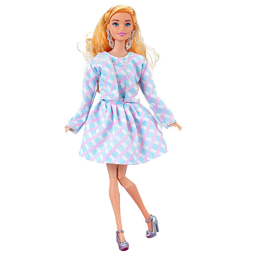 30cm Male/Female Fashion Doll Set - Dress Up Doll Toy with Clothes ToylandEU.com Toyland EU