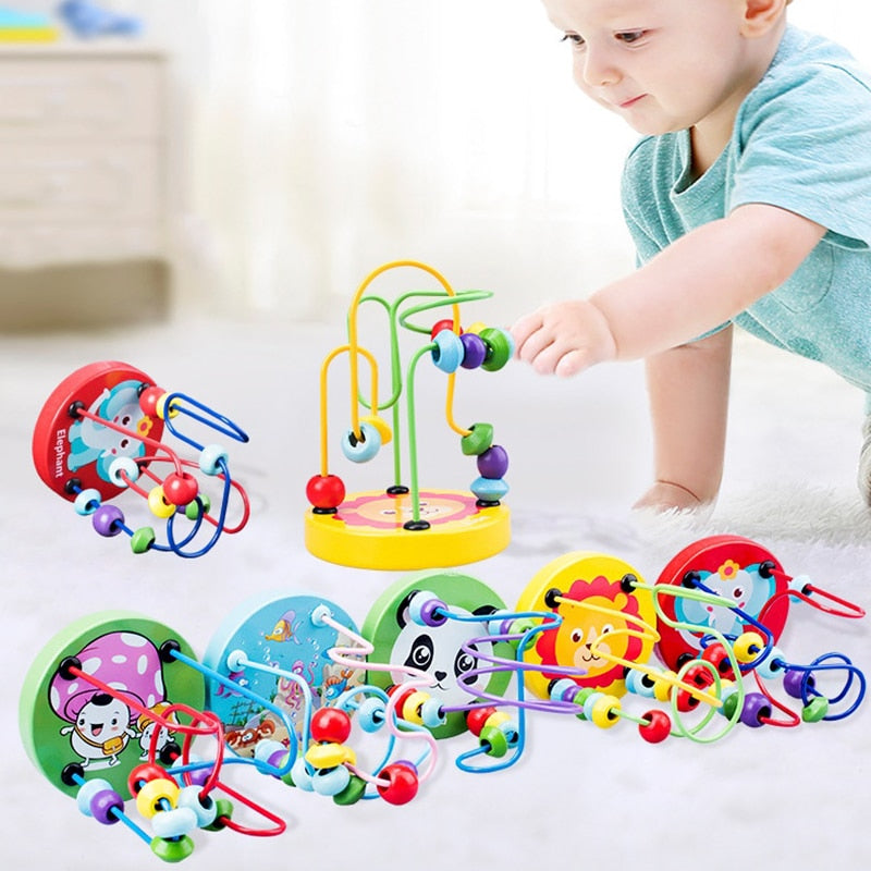 Montessori Baby Roller Coaster Abacus: Educational Math Toy for Toddlers - ToylandEU