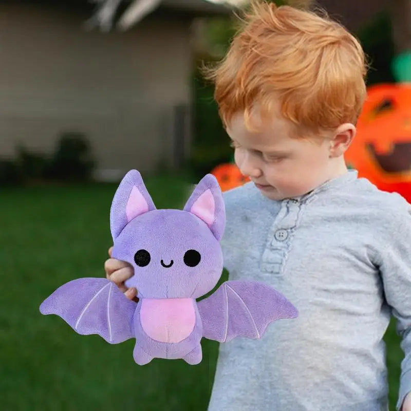 Kawaii 18cm Bat Plush Toy - Cute Stuffed Animal for Halloween Gifts