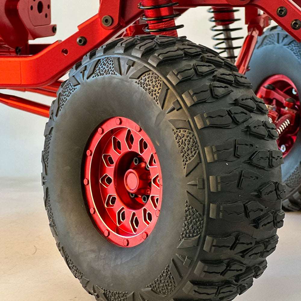 1/6 SCX6 Car Frame with Gearbox Wheel Hub Tire All-metal Chassis - ToylandEU
