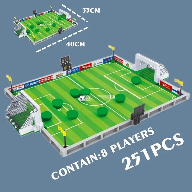 Mini Soccer Stadium with Famous Football Player Figures - ToylandEU