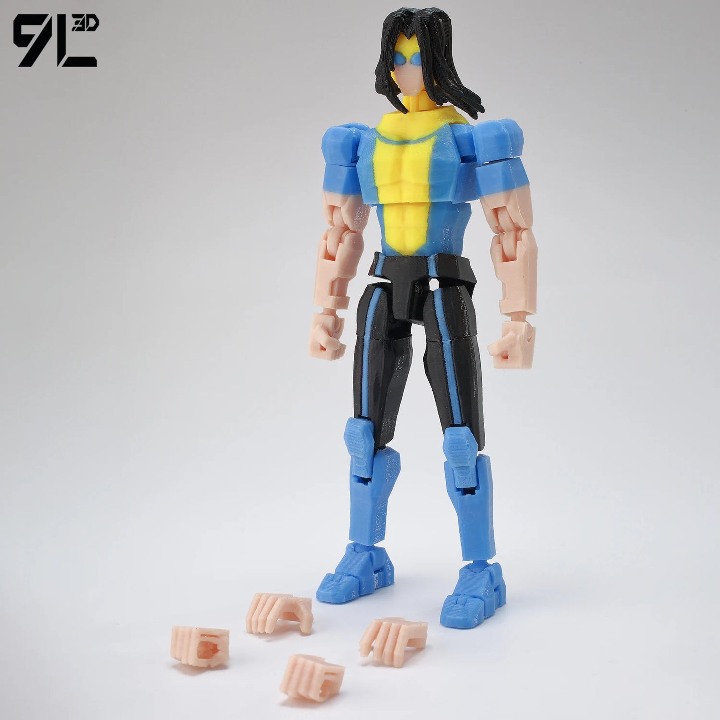 Tech Jacket Action Figures With Movable Joints For Collectors