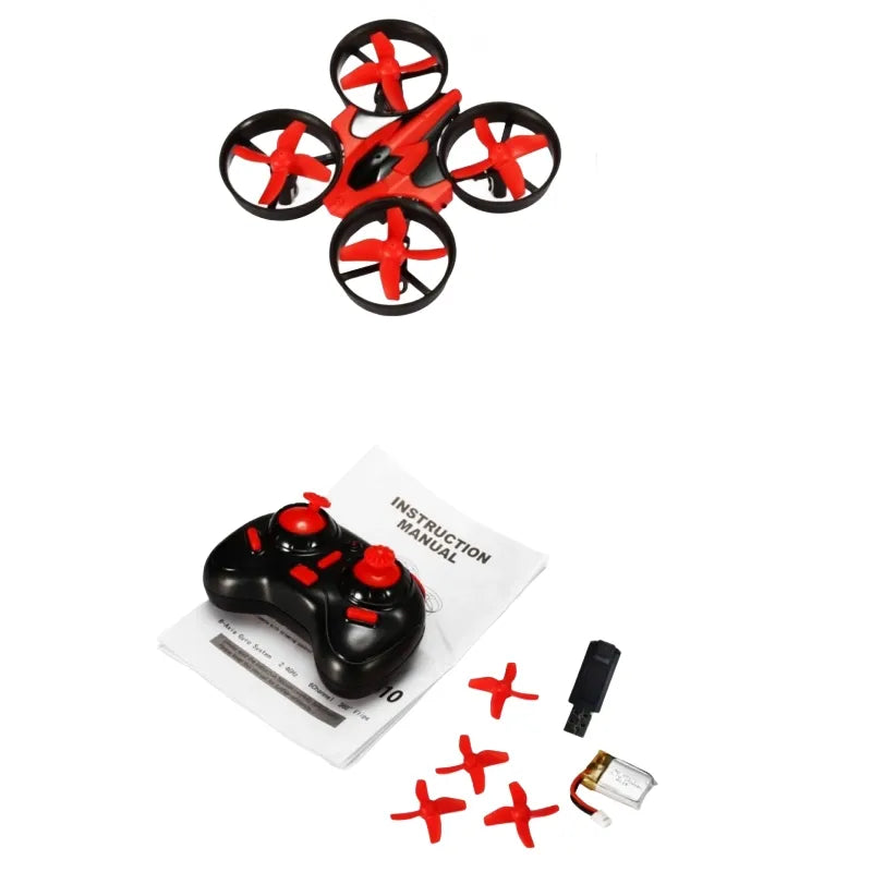 Mini RC Quadcopter Nihui E010 with Extra Batteries - ToylandEU